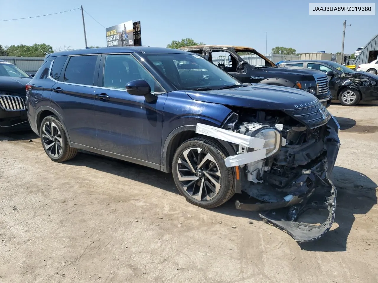 2023 Mitsubishi Outlander Se VIN: JA4J3UA89PZ019380 Lot: 65865244