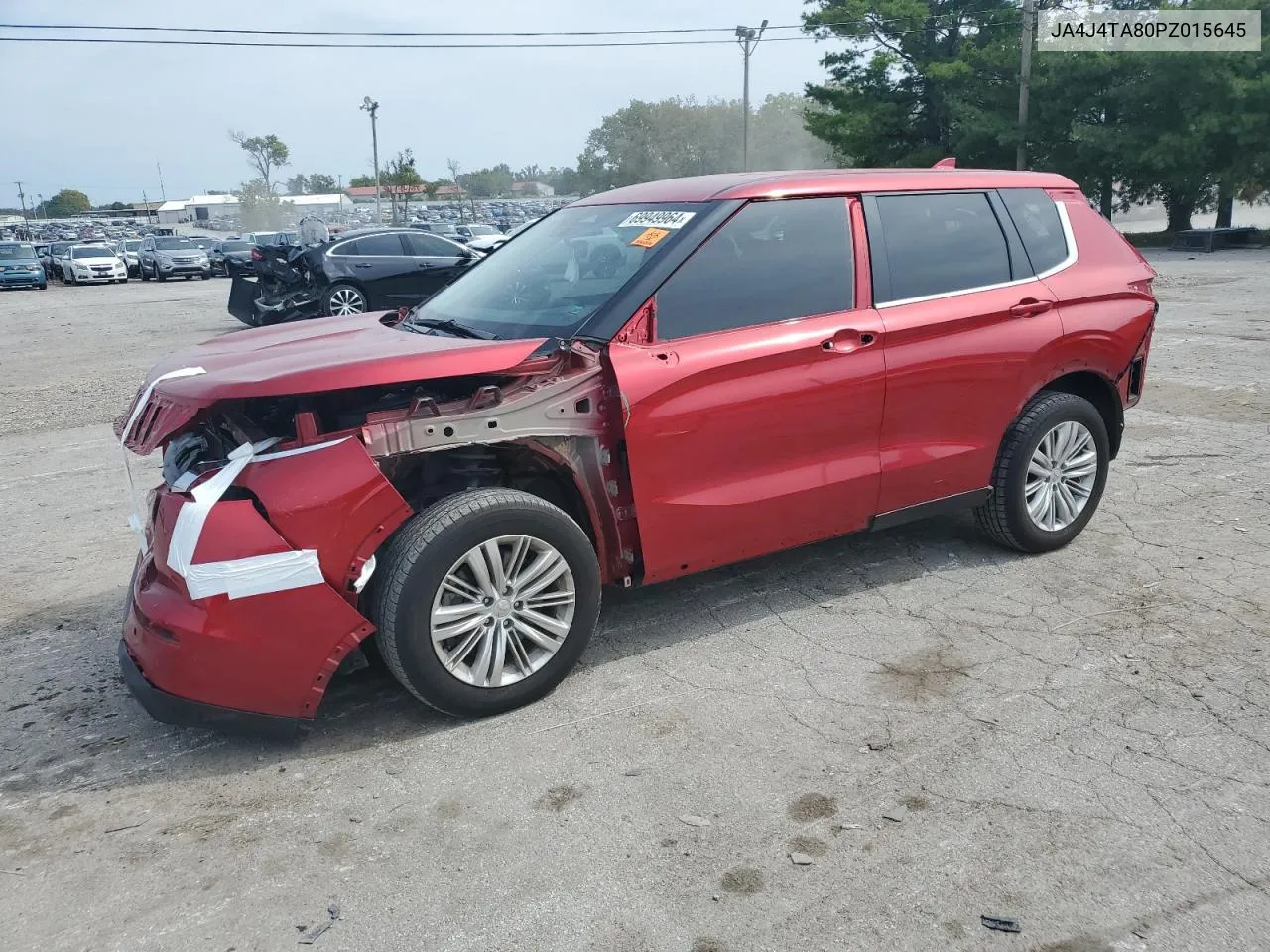 2023 Mitsubishi Outlander Es VIN: JA4J4TA80PZ015645 Lot: 69949964