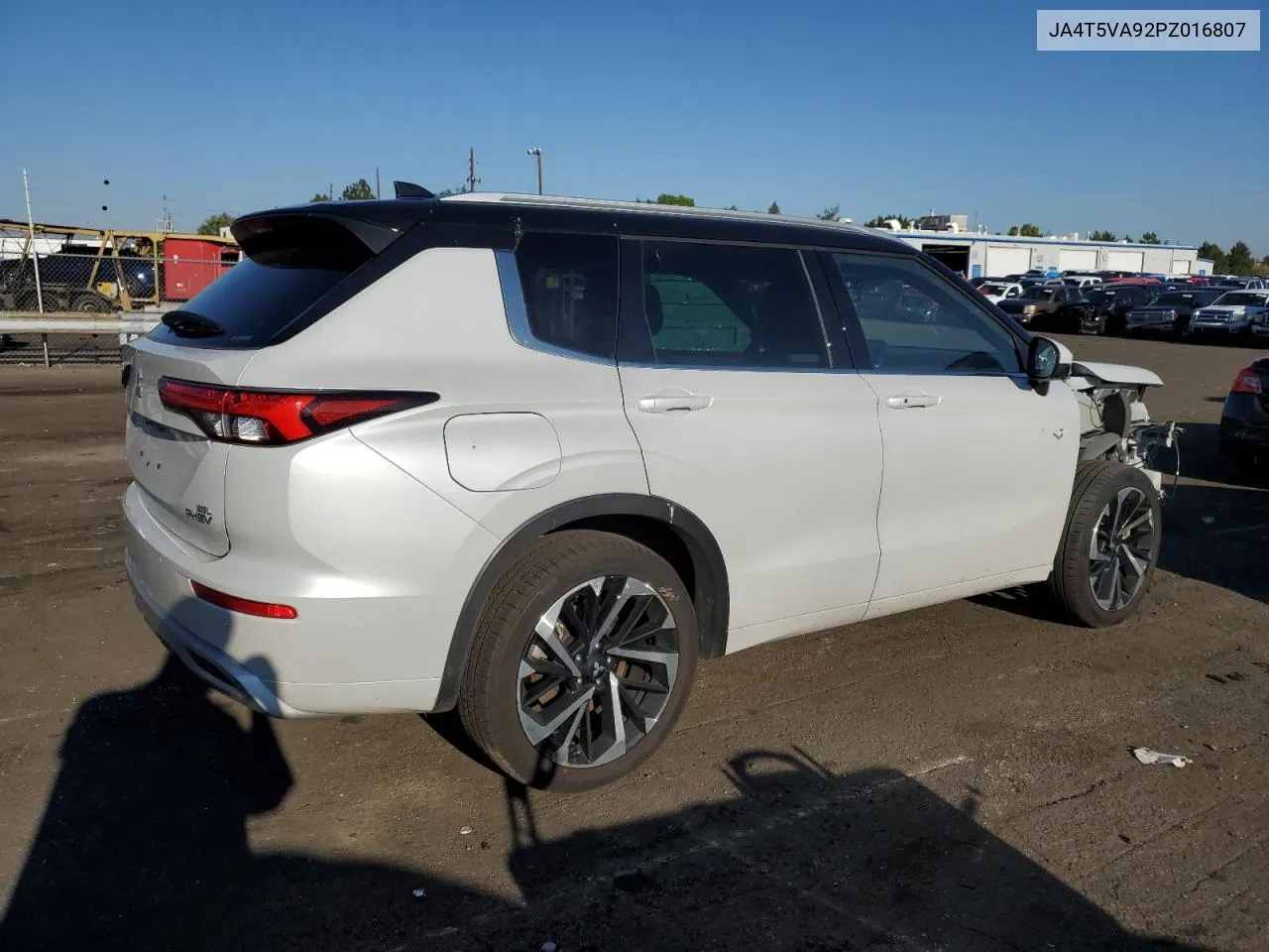 2023 Mitsubishi Outlander Sel VIN: JA4T5VA92PZ016807 Lot: 70613074