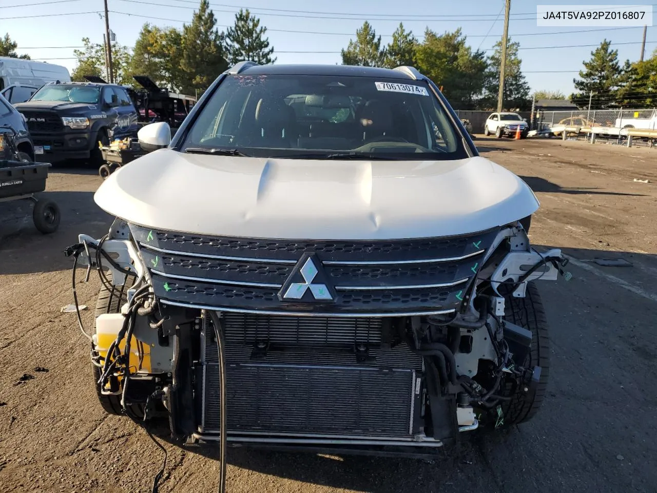 2023 Mitsubishi Outlander Sel VIN: JA4T5VA92PZ016807 Lot: 70613074