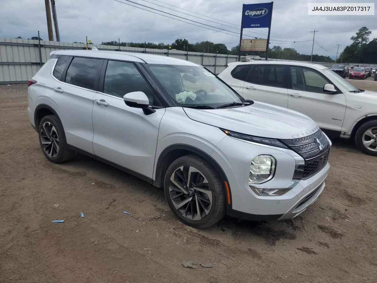 2023 Mitsubishi Outlander Se VIN: JA4J3UA83PZ017317 Lot: 72847424