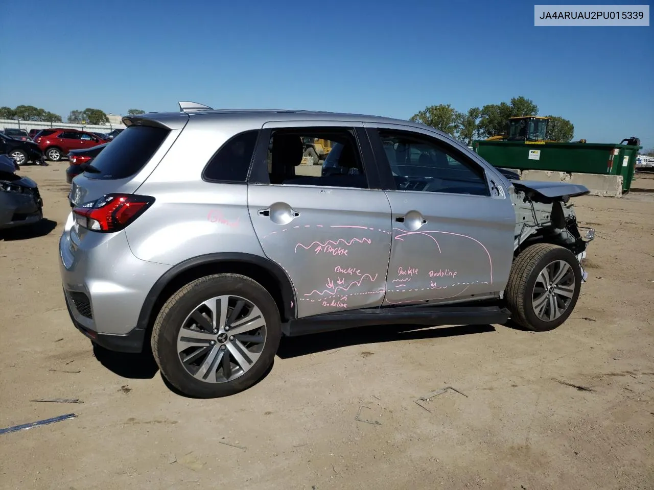 2023 Mitsubishi Outlander Sport S/Se VIN: JA4ARUAU2PU015339 Lot: 73379454