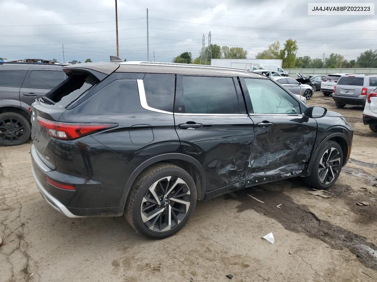 2023 Mitsubishi Outlander Sel VIN: JA4J4VA88PZ022323 Lot: 73659664