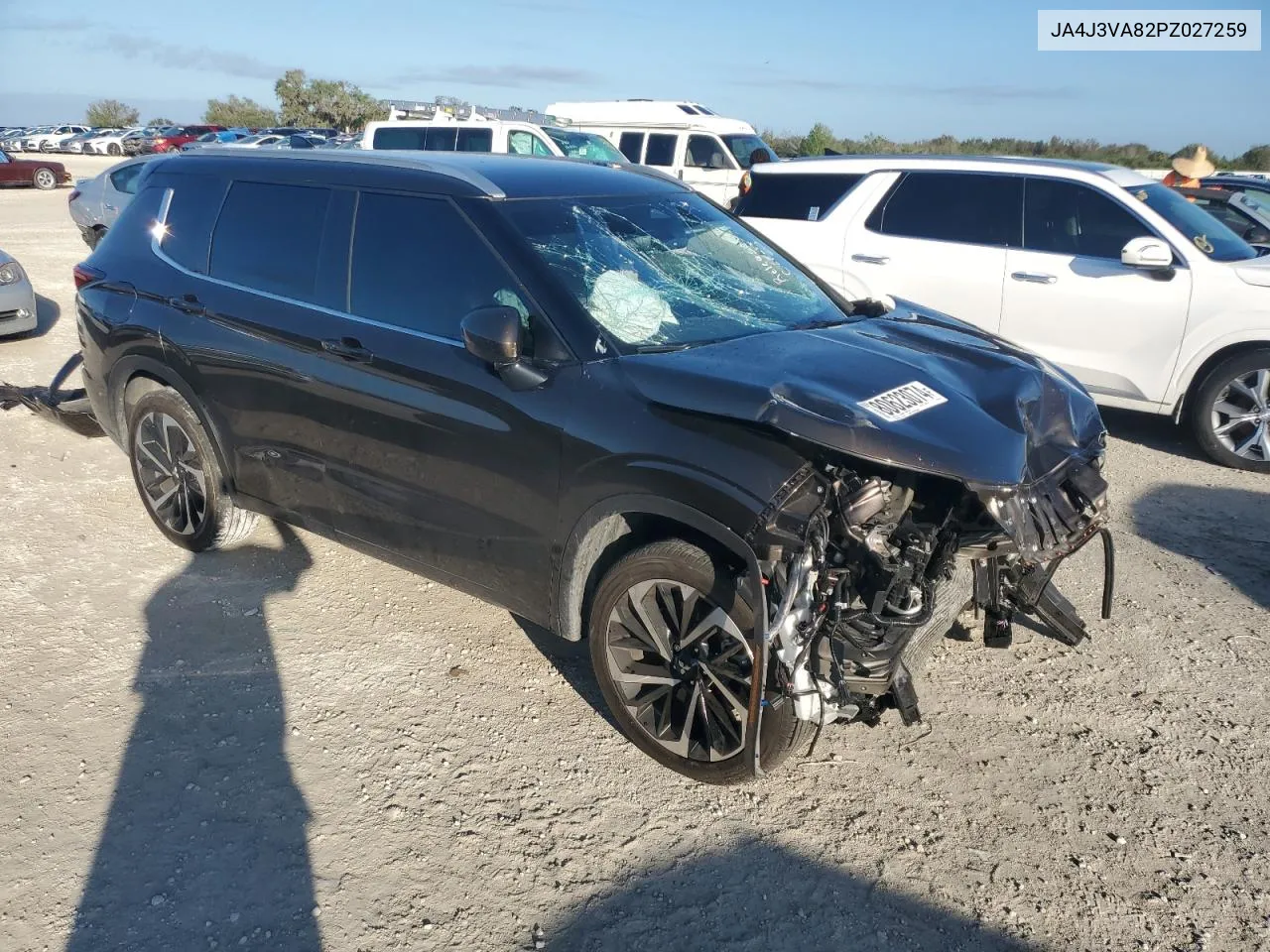 2023 Mitsubishi Outlander Sel VIN: JA4J3VA82PZ027259 Lot: 80623074