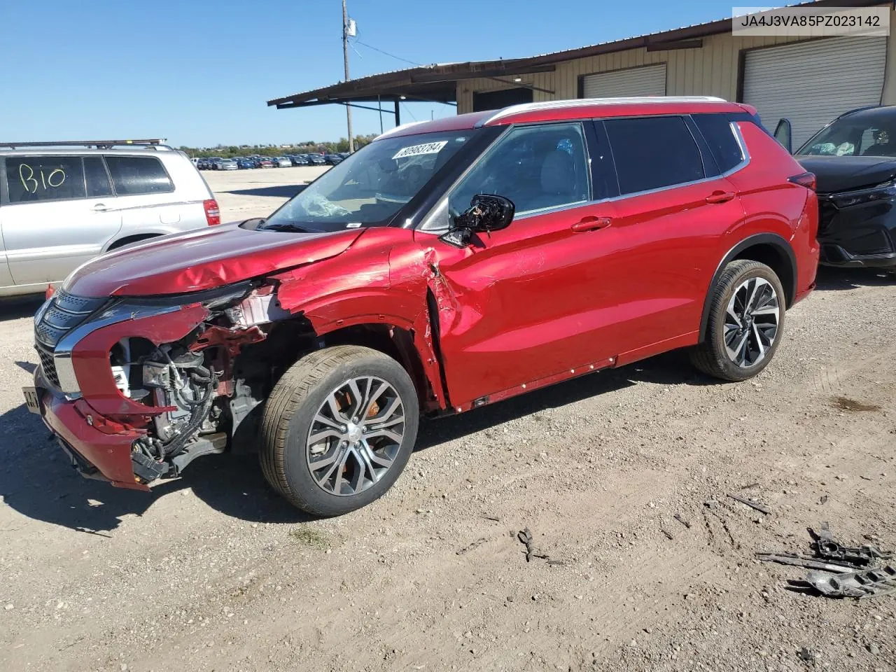 2023 Mitsubishi Outlander Sel VIN: JA4J3VA85PZ023142 Lot: 80983784