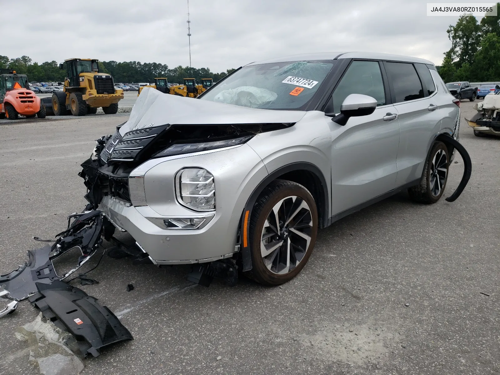 2024 Mitsubishi Outlander Se VIN: JA4J3VA80RZ015565 Lot: 63747724