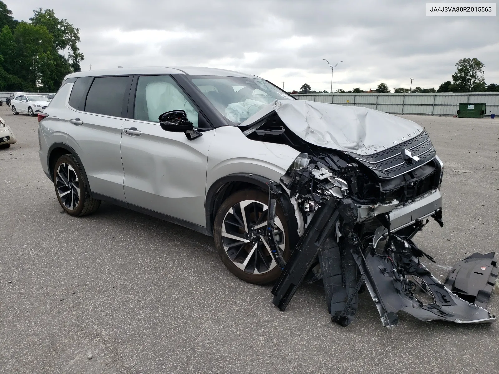 2024 Mitsubishi Outlander Se VIN: JA4J3VA80RZ015565 Lot: 63747724