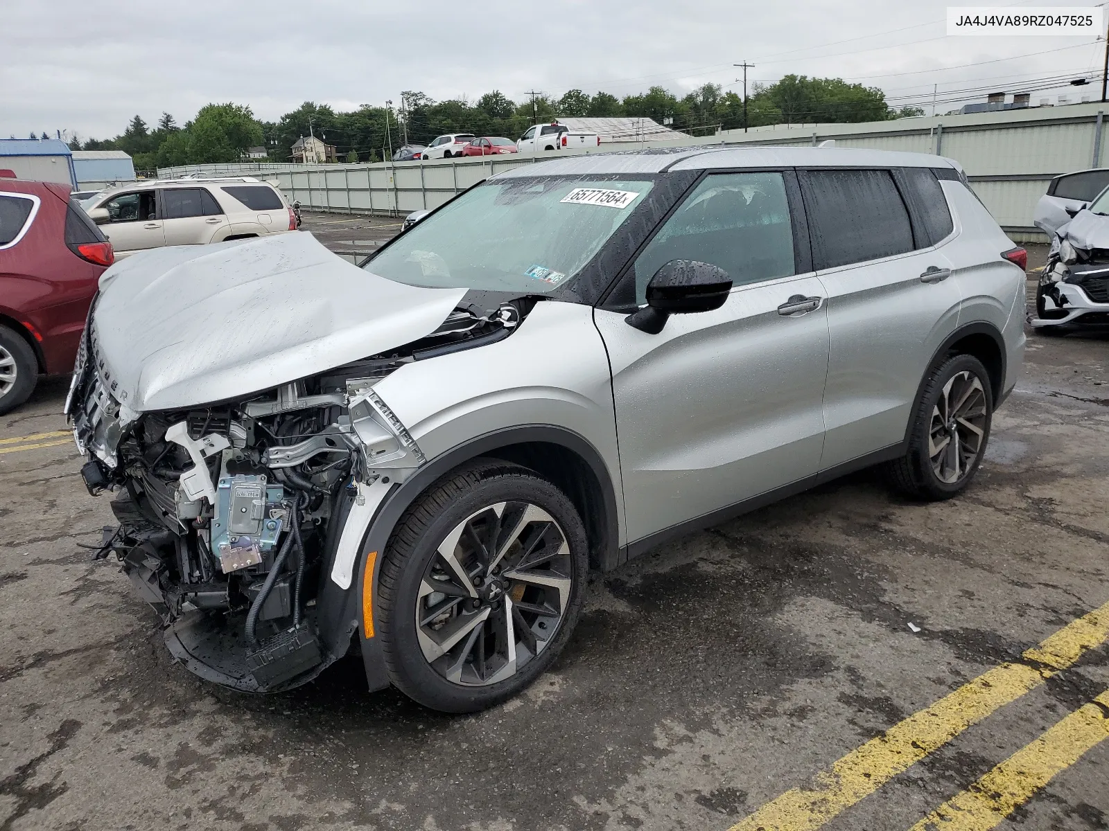 2024 Mitsubishi Outlander Se VIN: JA4J4VA89RZ047525 Lot: 65771564