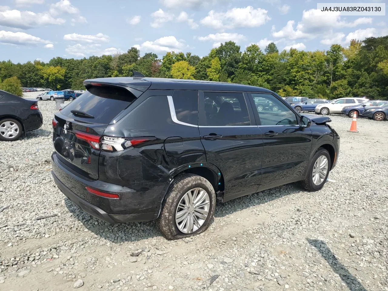 2024 Mitsubishi Outlander Es VIN: JA4J3UA83RZ043130 Lot: 70826794