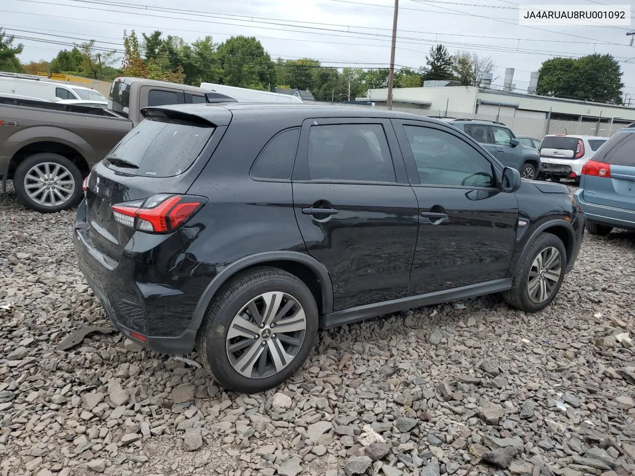 2024 Mitsubishi Outlander Sport S/Se VIN: JA4ARUAU8RU001092 Lot: 72097944