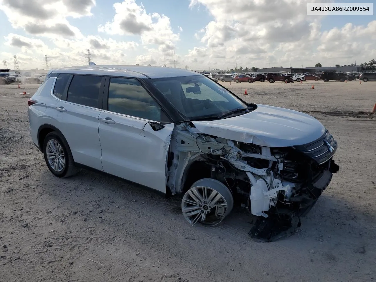 2024 Mitsubishi Outlander Es VIN: JA4J3UA86RZ009554 Lot: 72239284