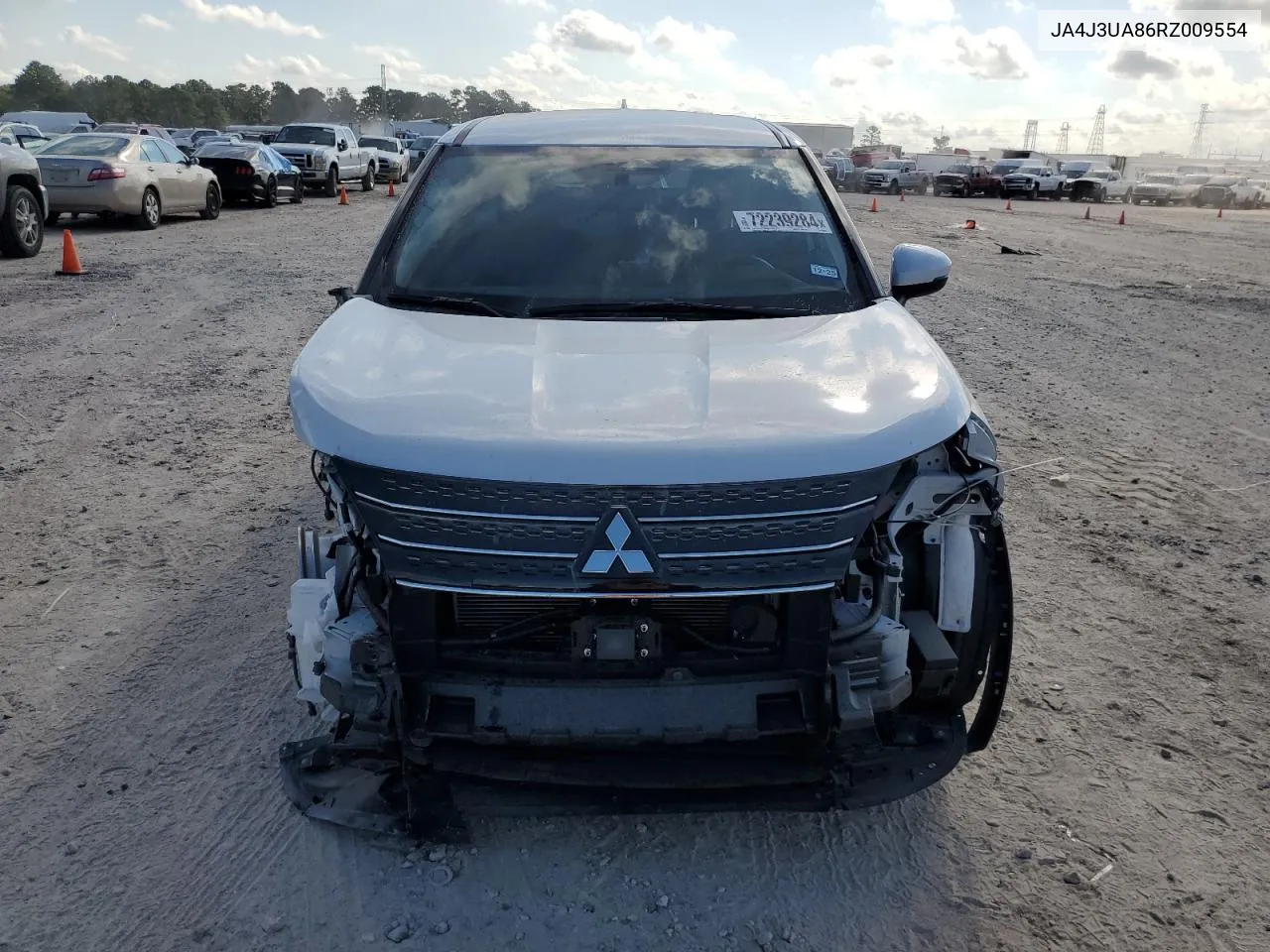 2024 Mitsubishi Outlander Es VIN: JA4J3UA86RZ009554 Lot: 72239284