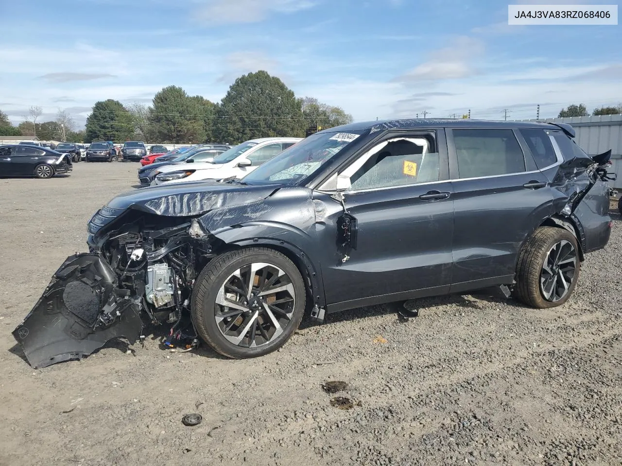 2024 Mitsubishi Outlander Se VIN: JA4J3VA83RZ068406 Lot: 79298544