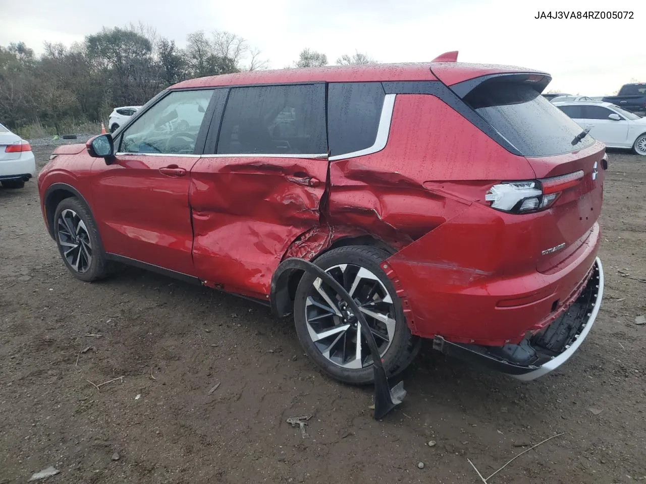 2024 Mitsubishi Outlander Se VIN: JA4J3VA84RZ005072 Lot: 79995664