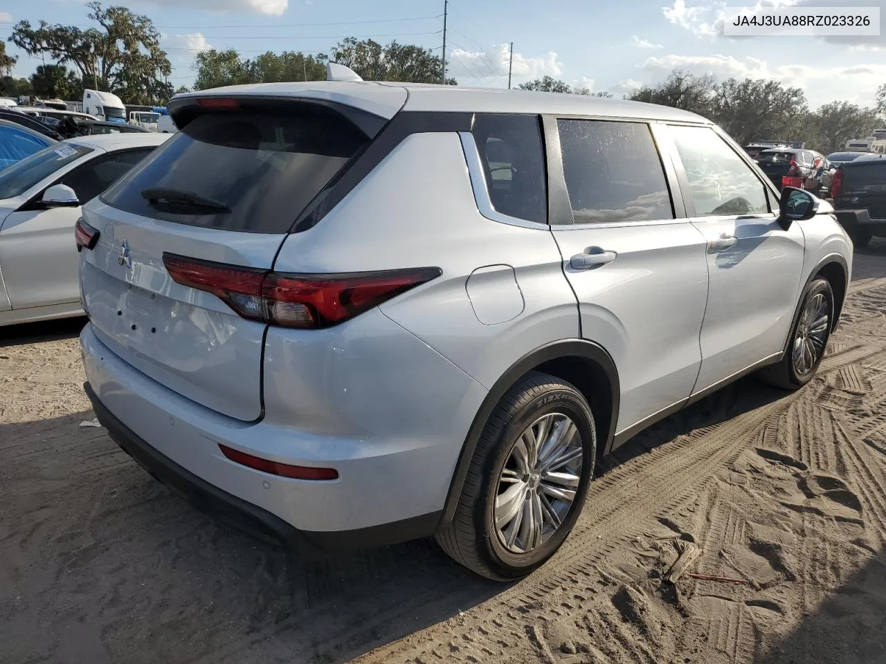 2024 Mitsubishi Outlander Es VIN: JA4J3UA88RZ023326 Lot: 80497474