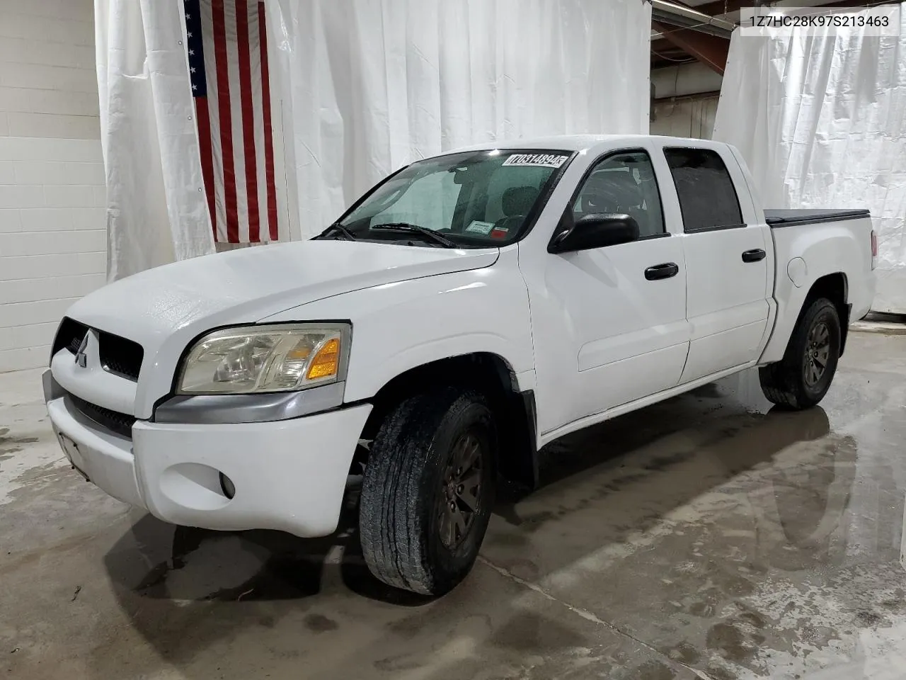 2007 Mitsubishi Raider Ls VIN: 1Z7HC28K97S213463 Lot: 70314894