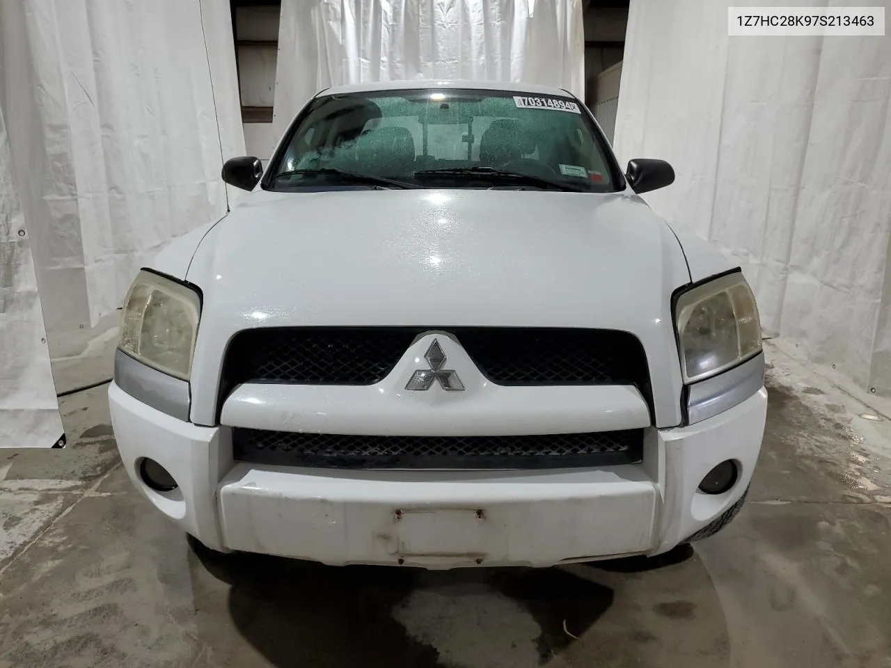 2007 Mitsubishi Raider Ls VIN: 1Z7HC28K97S213463 Lot: 70314894