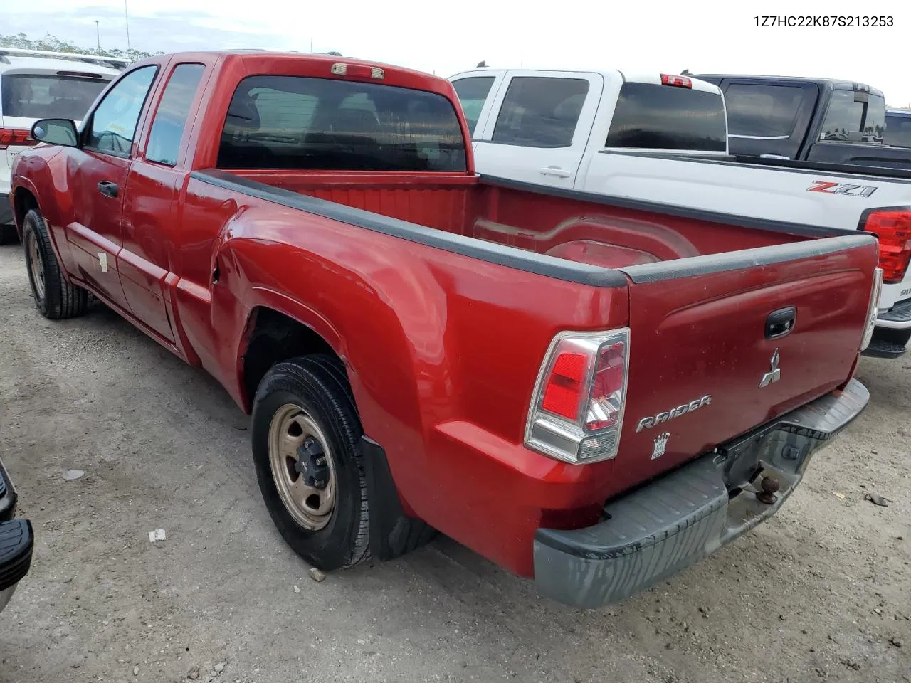 2007 Mitsubishi Raider Ls VIN: 1Z7HC22K87S213253 Lot: 77892604