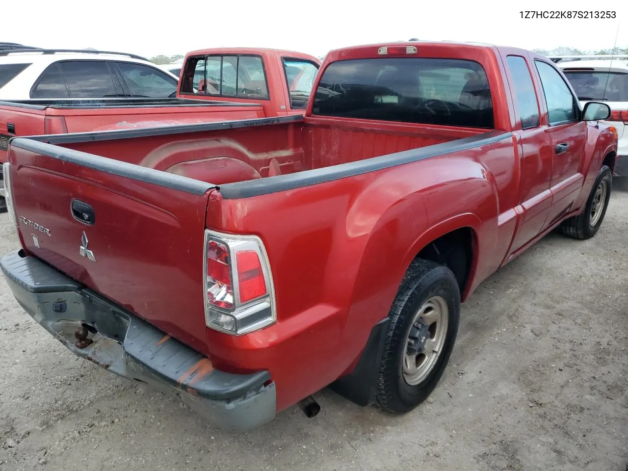 2007 Mitsubishi Raider Ls VIN: 1Z7HC22K87S213253 Lot: 77892604