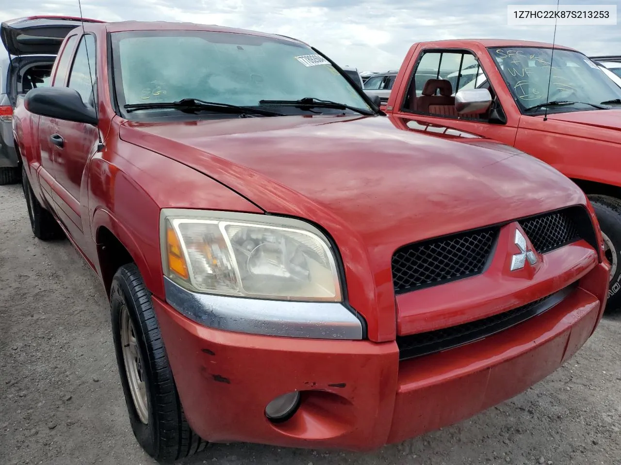 2007 Mitsubishi Raider Ls VIN: 1Z7HC22K87S213253 Lot: 77892604