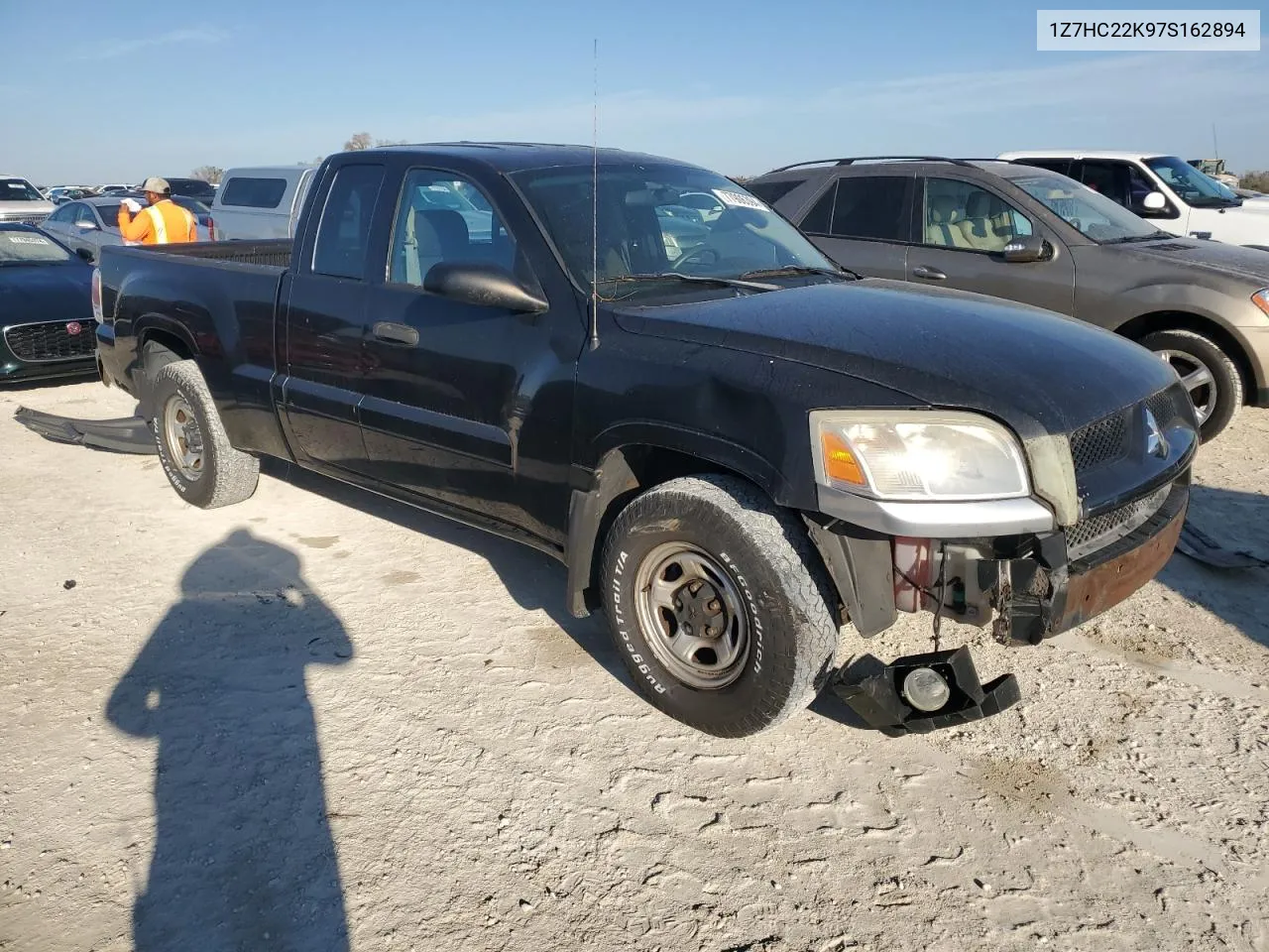 2007 Mitsubishi Raider Ls VIN: 1Z7HC22K97S162894 Lot: 77906394