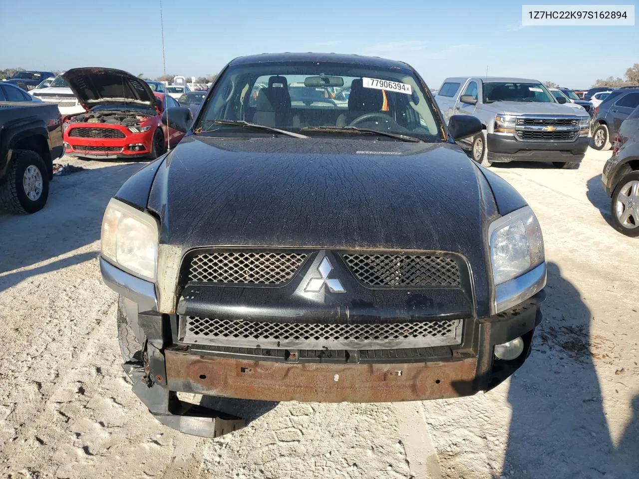 2007 Mitsubishi Raider Ls VIN: 1Z7HC22K97S162894 Lot: 77906394