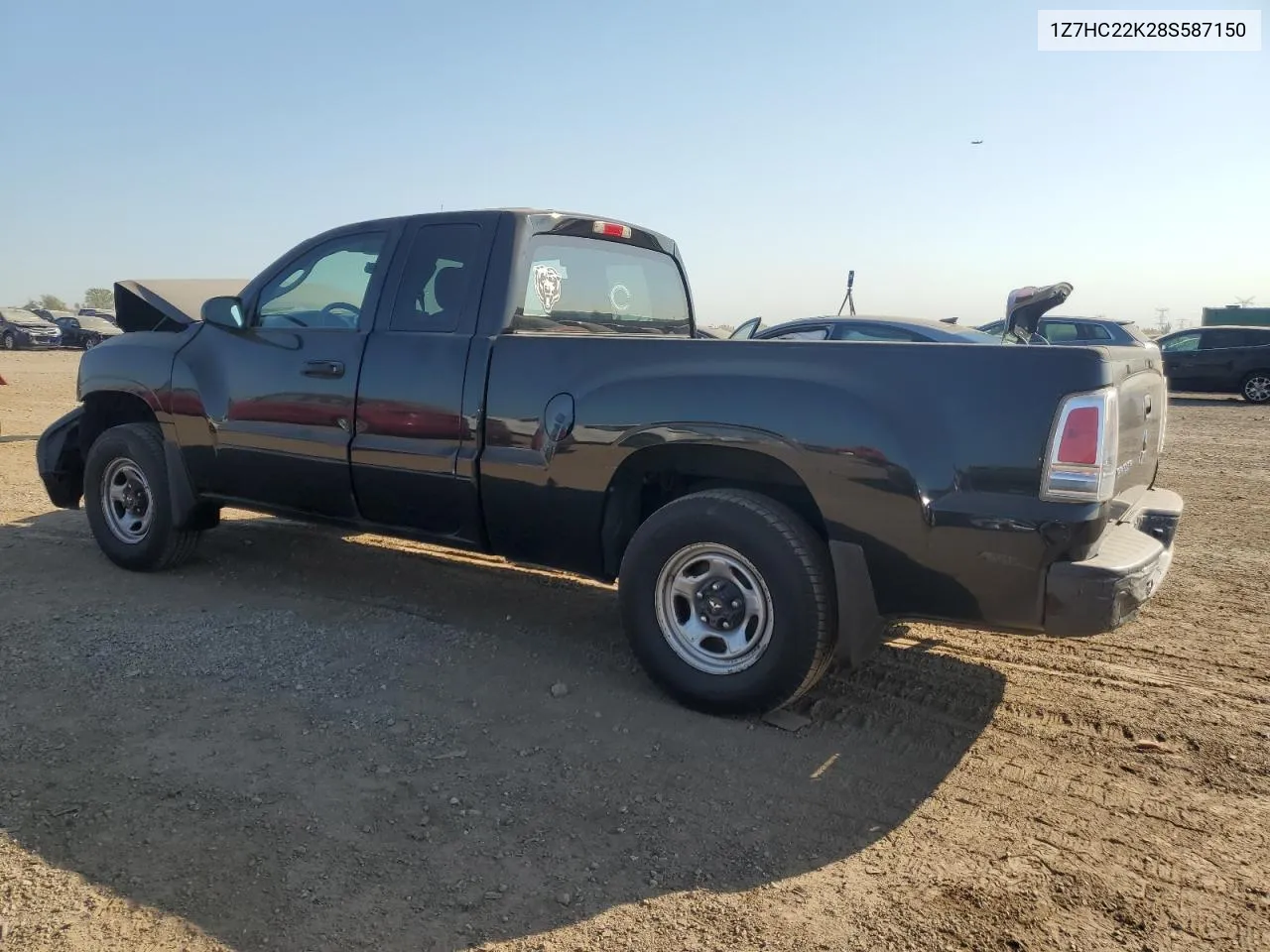 2008 Mitsubishi Raider Ls VIN: 1Z7HC22K28S587150 Lot: 75432264