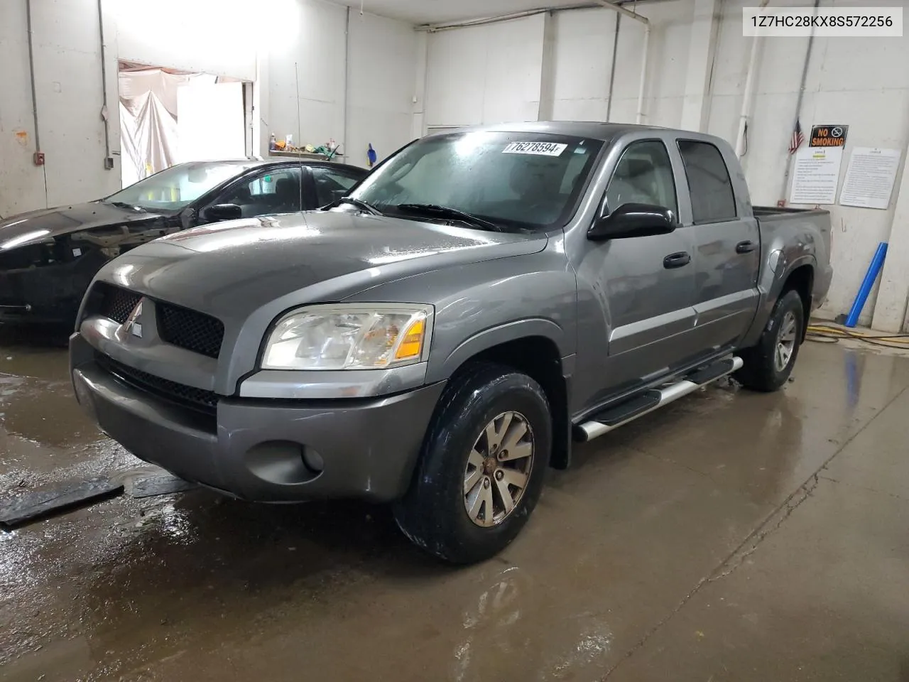 2008 Mitsubishi Raider Ls VIN: 1Z7HC28KX8S572256 Lot: 76278594