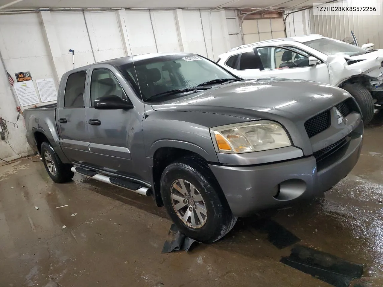 2008 Mitsubishi Raider Ls VIN: 1Z7HC28KX8S572256 Lot: 76278594