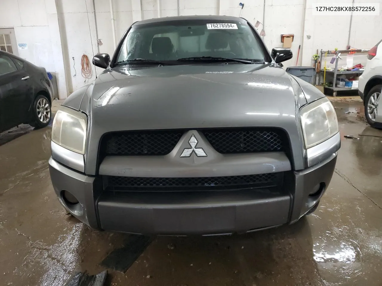 2008 Mitsubishi Raider Ls VIN: 1Z7HC28KX8S572256 Lot: 76278594