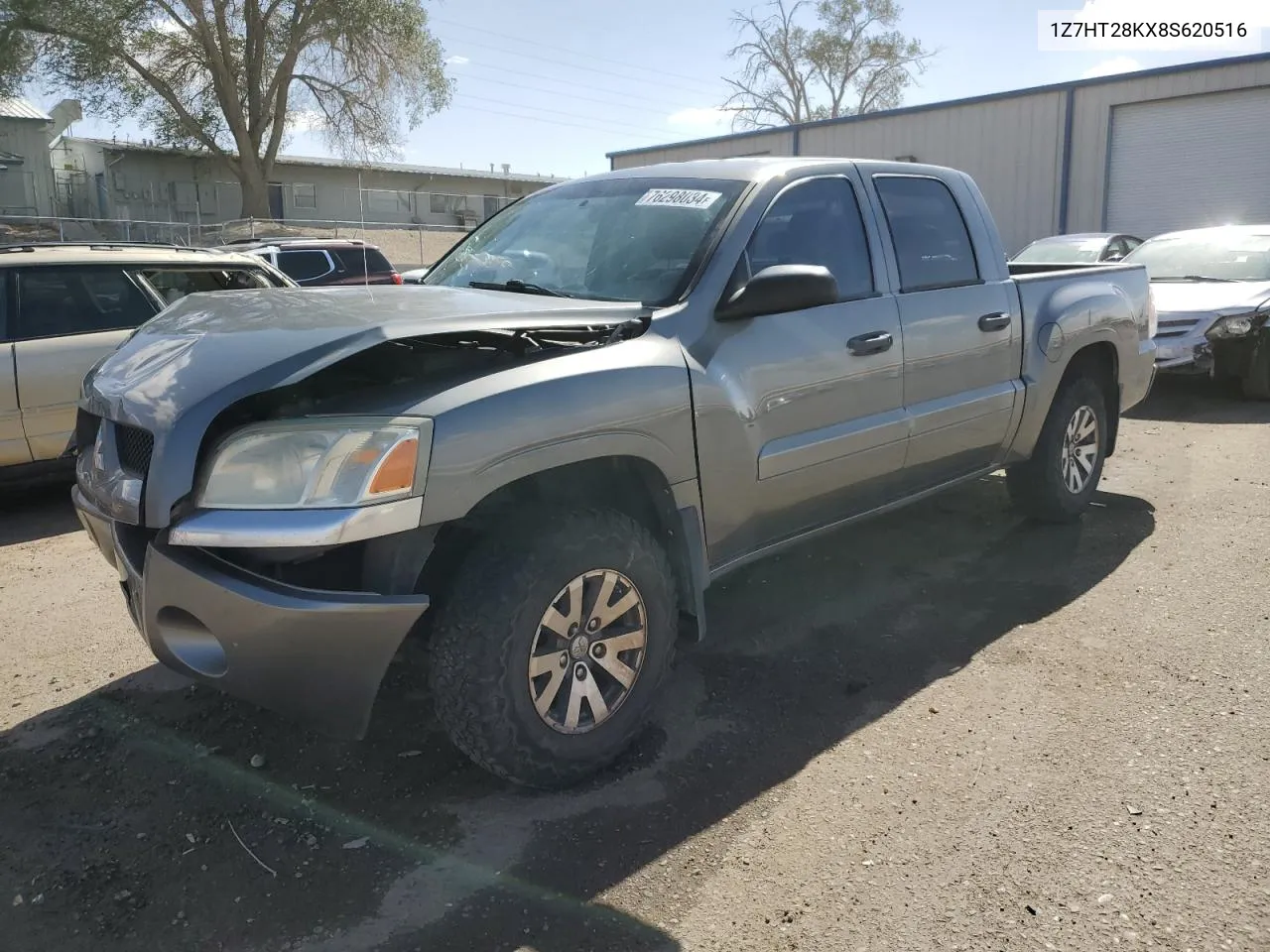 2008 Mitsubishi Raider Ls VIN: 1Z7HT28KX8S620516 Lot: 76298034