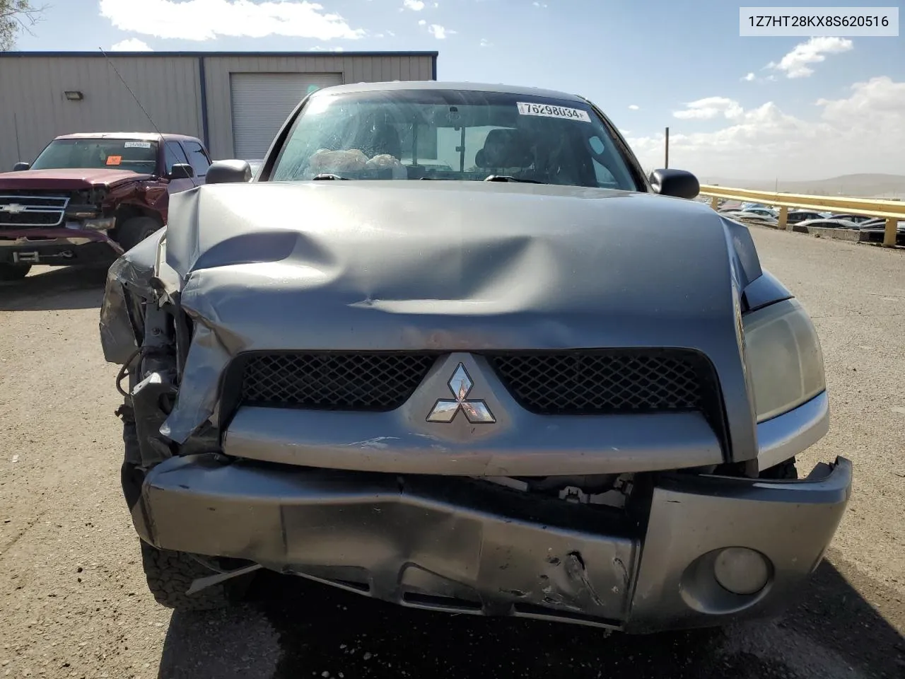 2008 Mitsubishi Raider Ls VIN: 1Z7HT28KX8S620516 Lot: 76298034