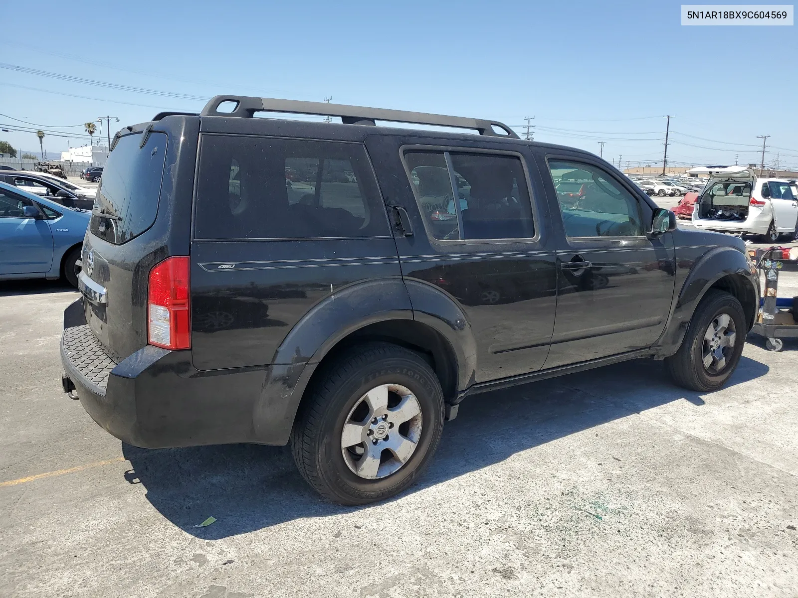 2009 Nissan Pathfinder S VIN: 5N1AR18BX9C604569 Lot: 67068864