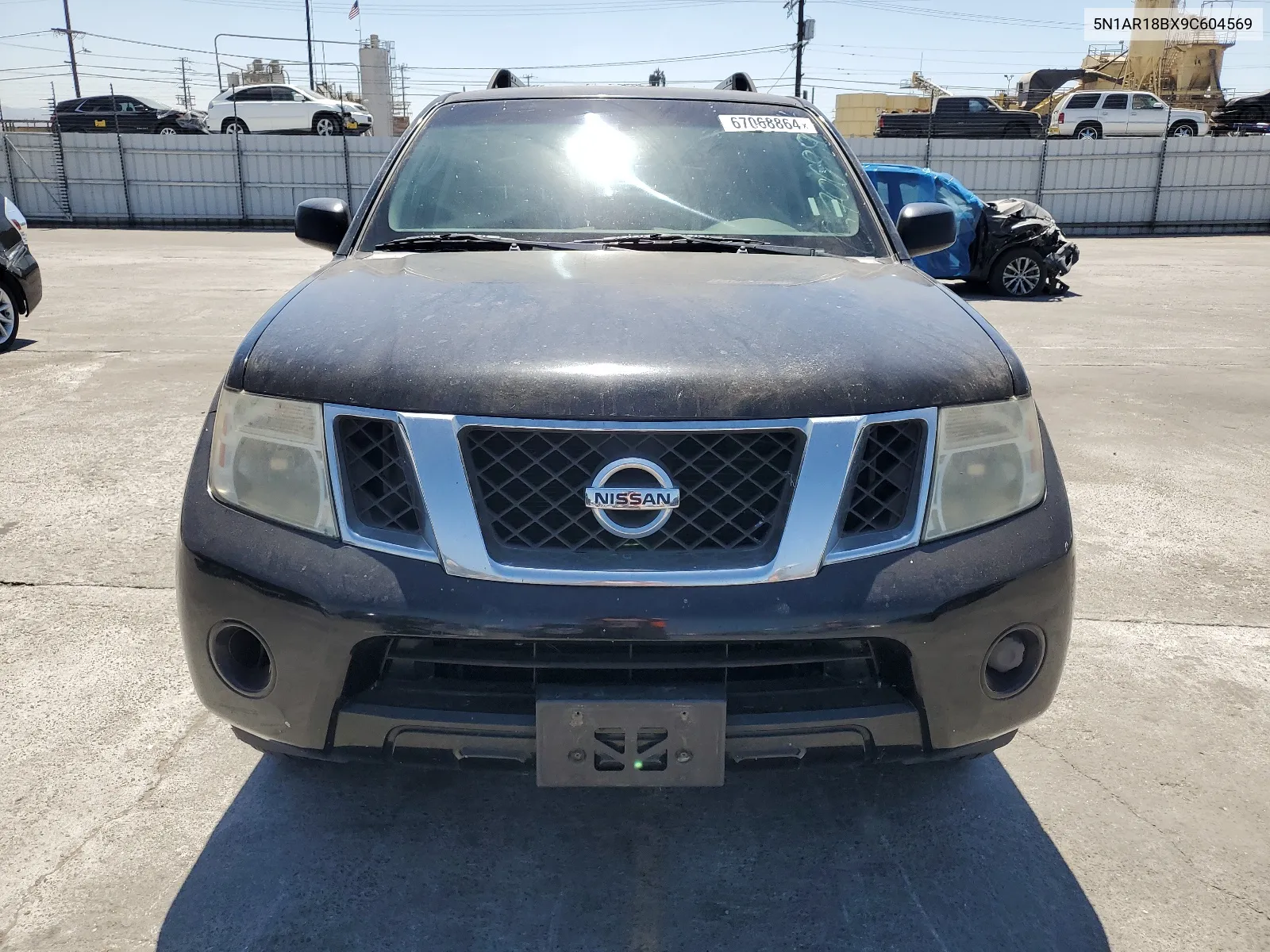 2009 Nissan Pathfinder S VIN: 5N1AR18BX9C604569 Lot: 67068864