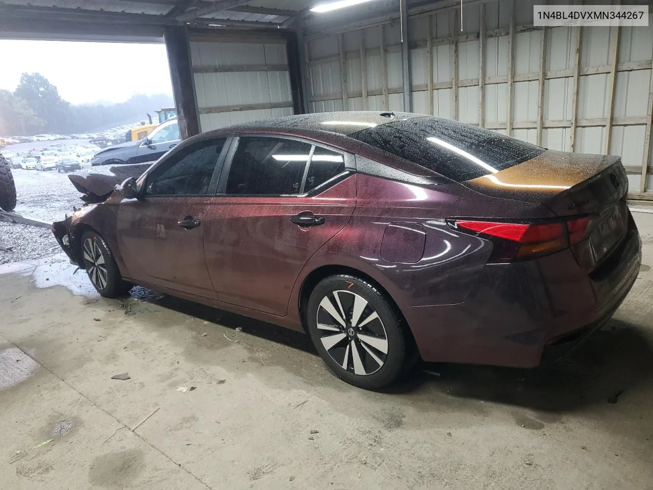 2021 Nissan Altima Sv VIN: 1N4BL4DVXMN344267 Lot: 73091194