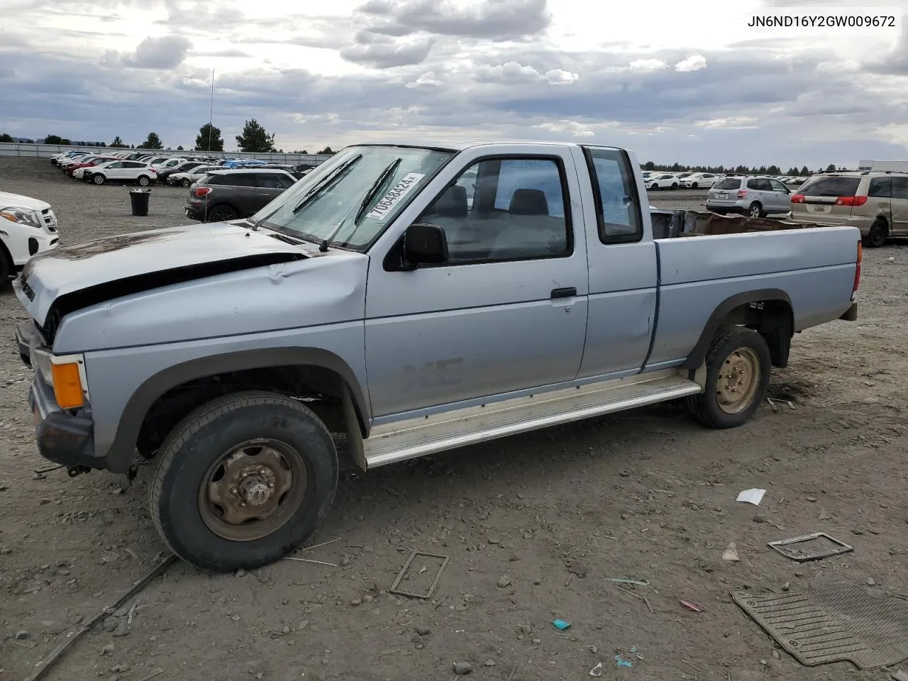 1986 Nissan D21 King Cab VIN: JN6ND16Y2GW009672 Lot: 70648424