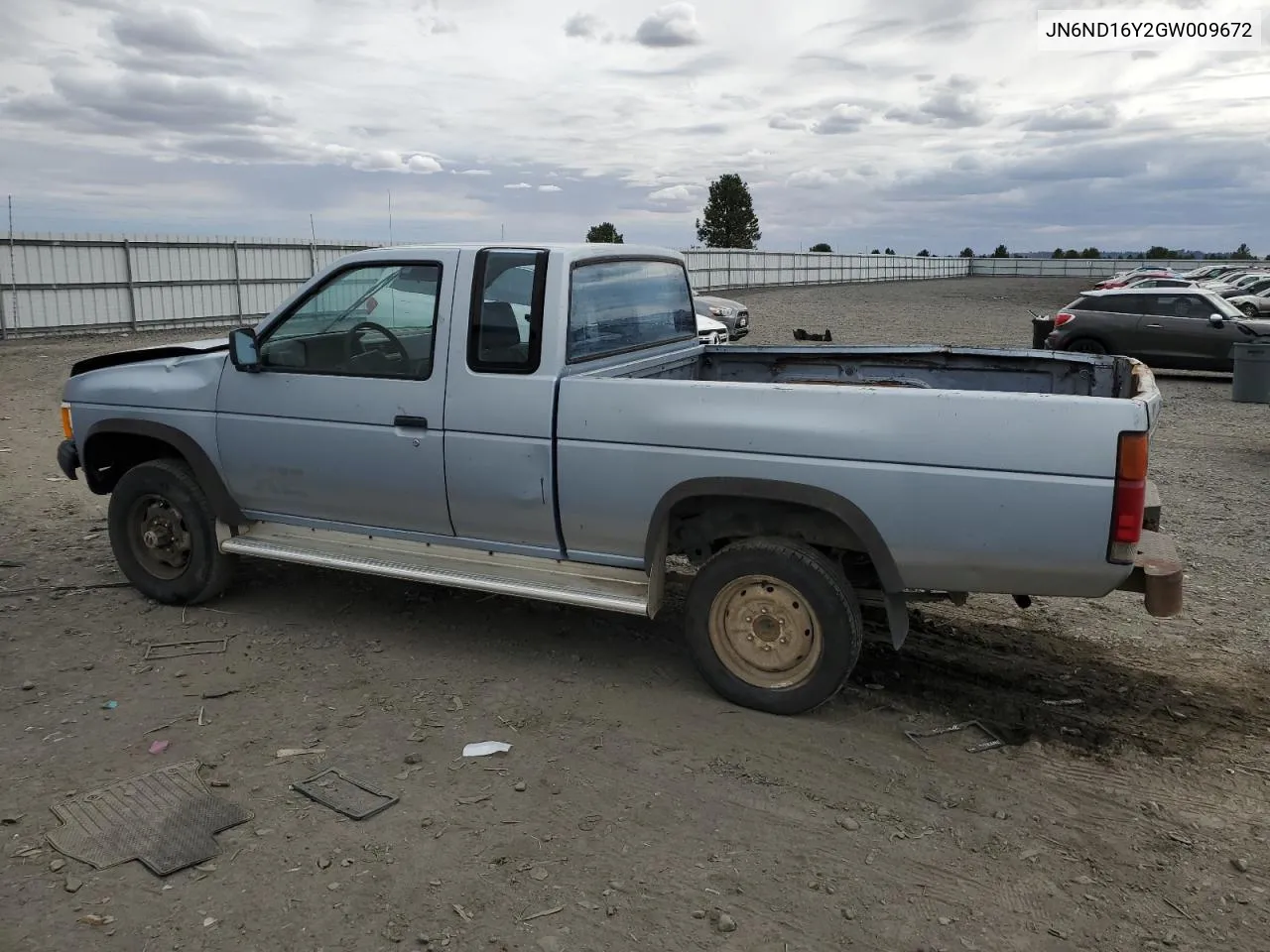 1986 Nissan D21 King Cab VIN: JN6ND16Y2GW009672 Lot: 70648424