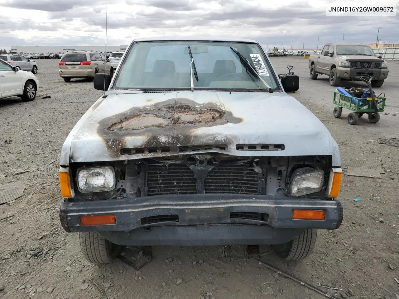 1986 Nissan D21 King Cab VIN: JN6ND16Y2GW009672 Lot: 70648424