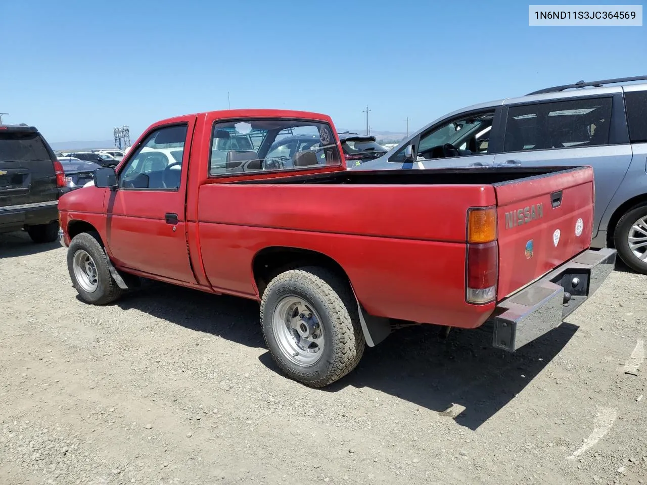 1N6ND11S3JC364569 1988 Nissan D21 Short Bed