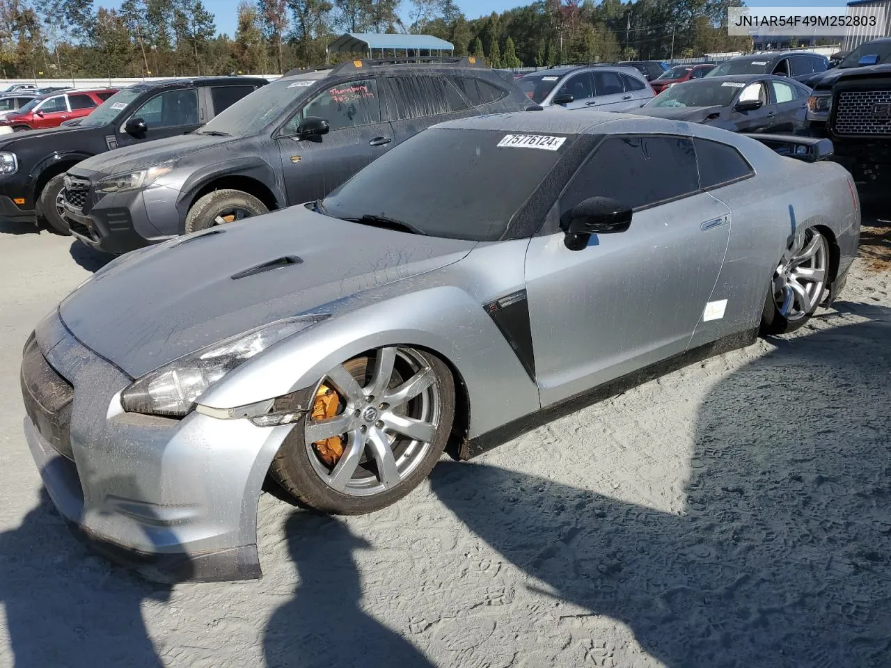 2009 Nissan Gt-R Base VIN: JN1AR54F49M252803 Lot: 75776124