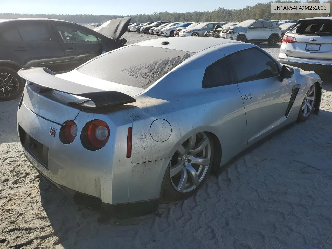 2009 Nissan Gt-R Base VIN: JN1AR54F49M252803 Lot: 75776124