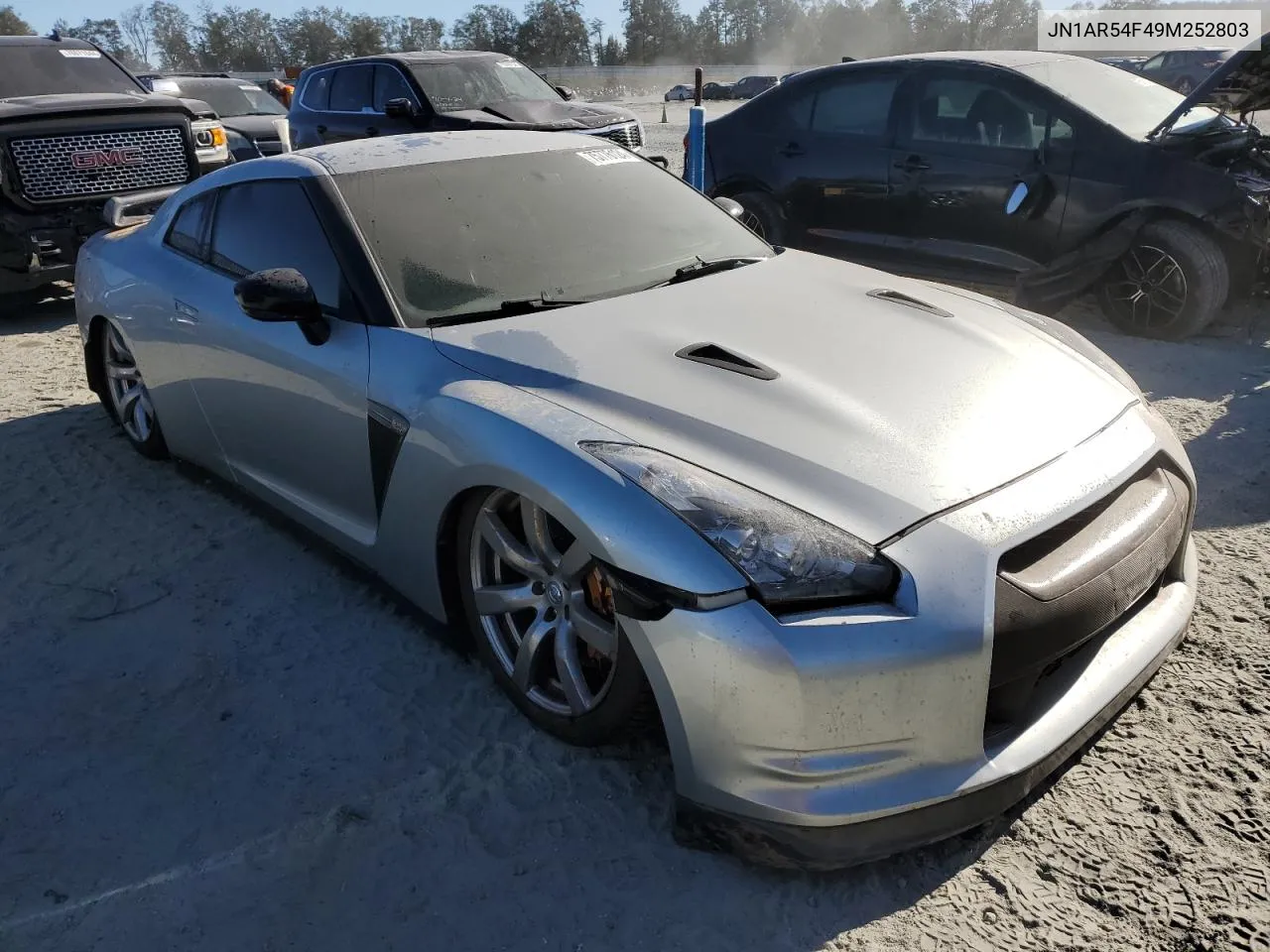 2009 Nissan Gt-R Base VIN: JN1AR54F49M252803 Lot: 75776124