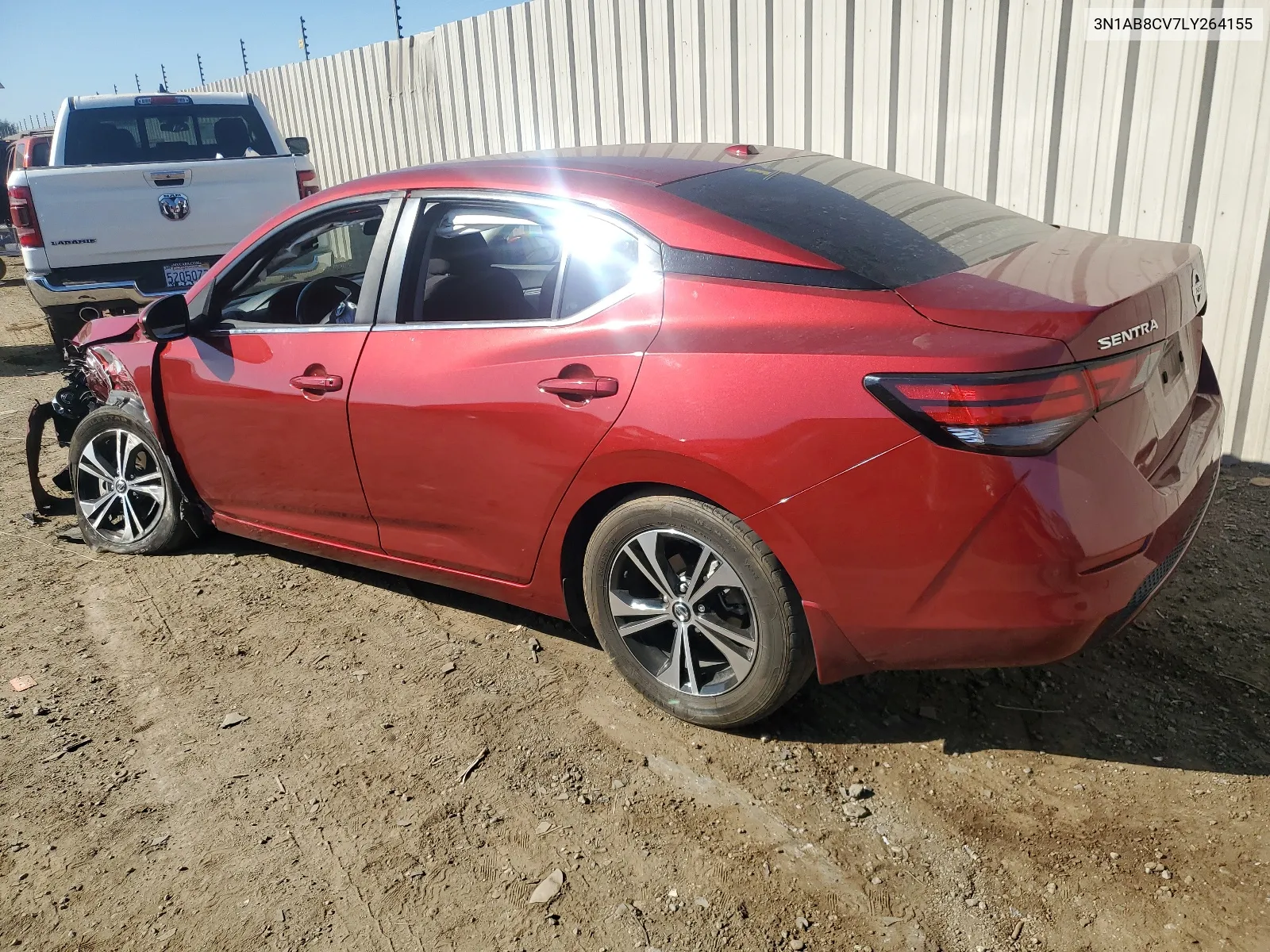 2020 Nissan Sentra Sv VIN: 3N1AB8CV7LY264155 Lot: 64707744