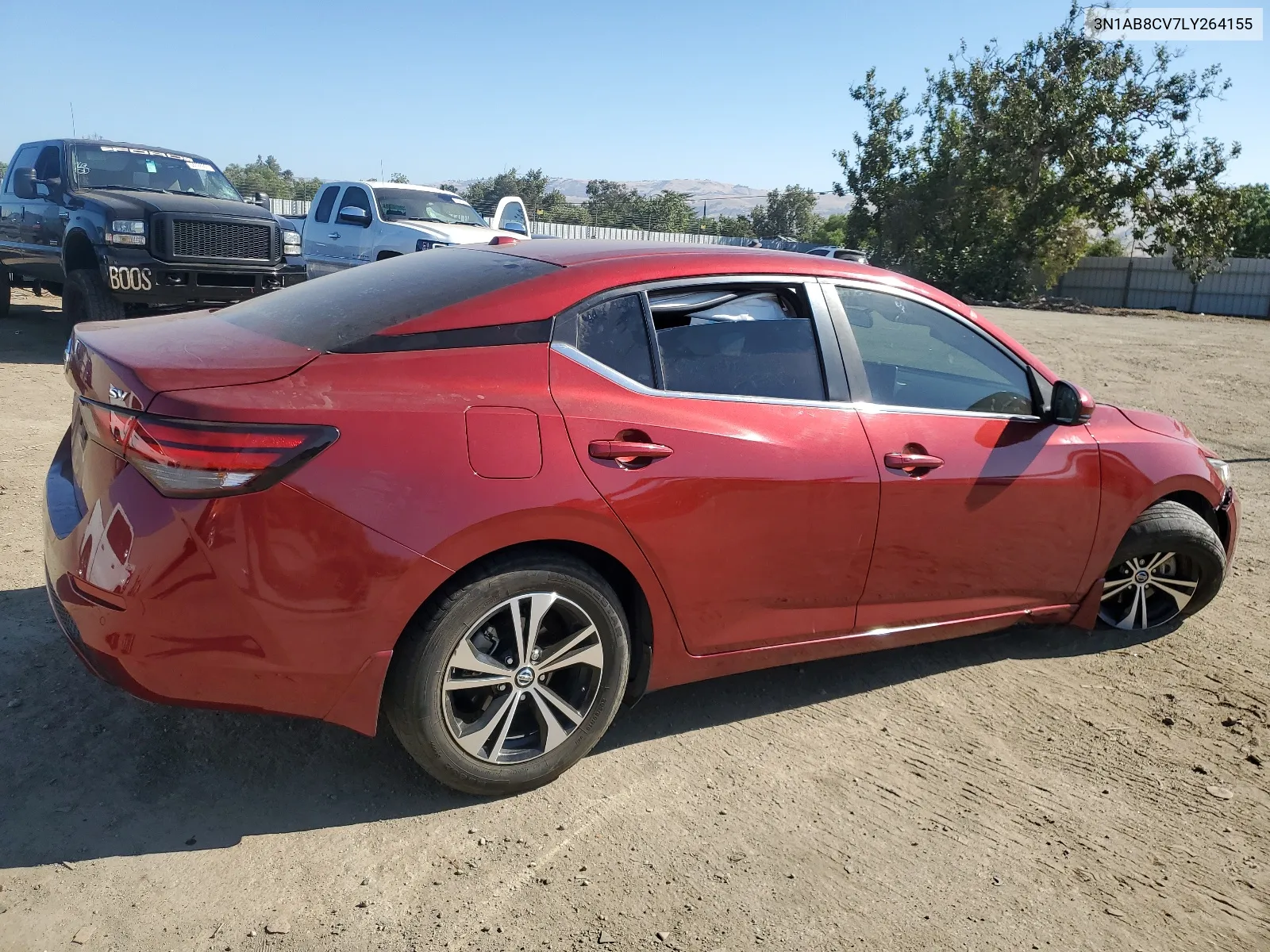 2020 Nissan Sentra Sv VIN: 3N1AB8CV7LY264155 Lot: 64707744