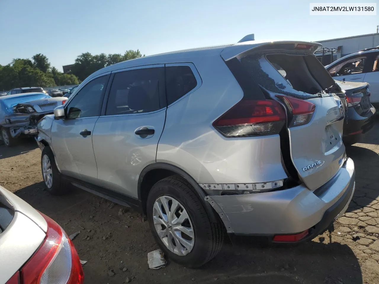 2020 Nissan Rogue S VIN: JN8AT2MV2LW131580 Lot: 70460264