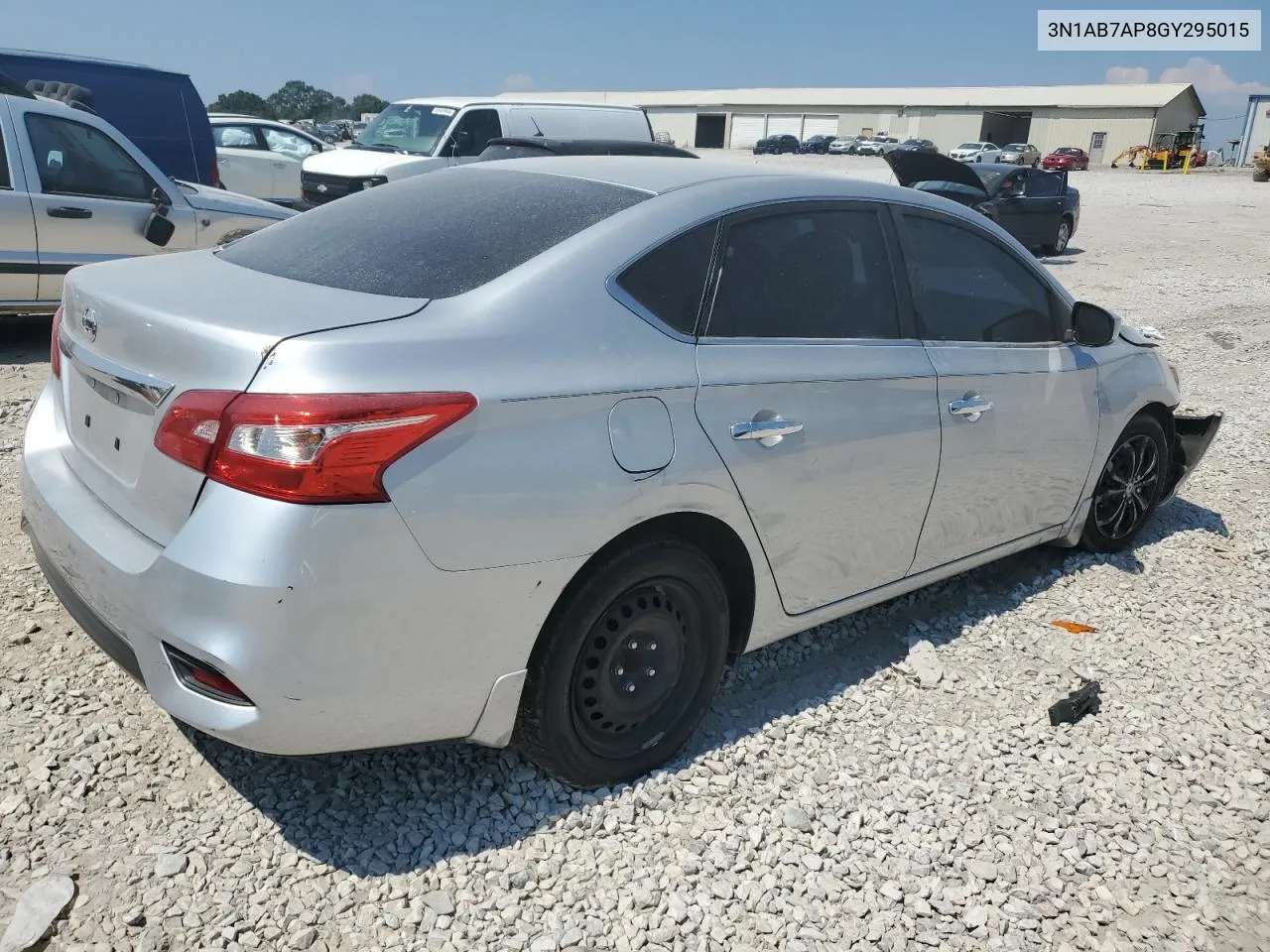 3N1AB7AP8GY295015 2016 Nissan Sentra S