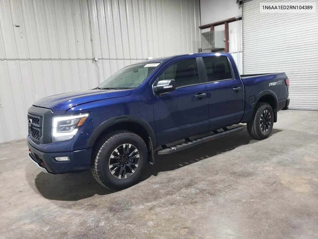 2024 Nissan Titan Pro-4X VIN: 1N6AA1ED2RN104389 Lot: 58490994