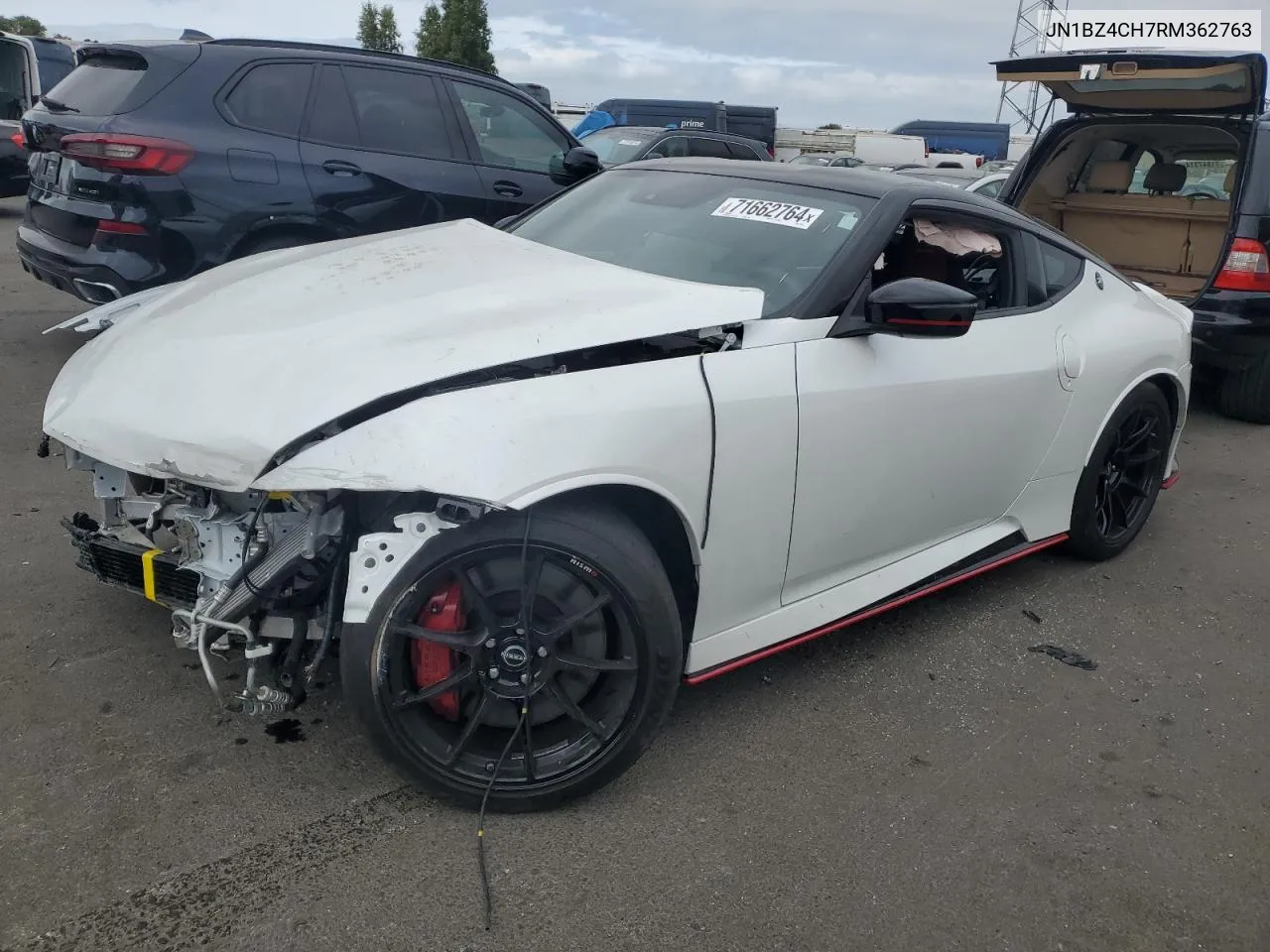 2024 Nissan Z Nismo VIN: JN1BZ4CH7RM362763 Lot: 71662764