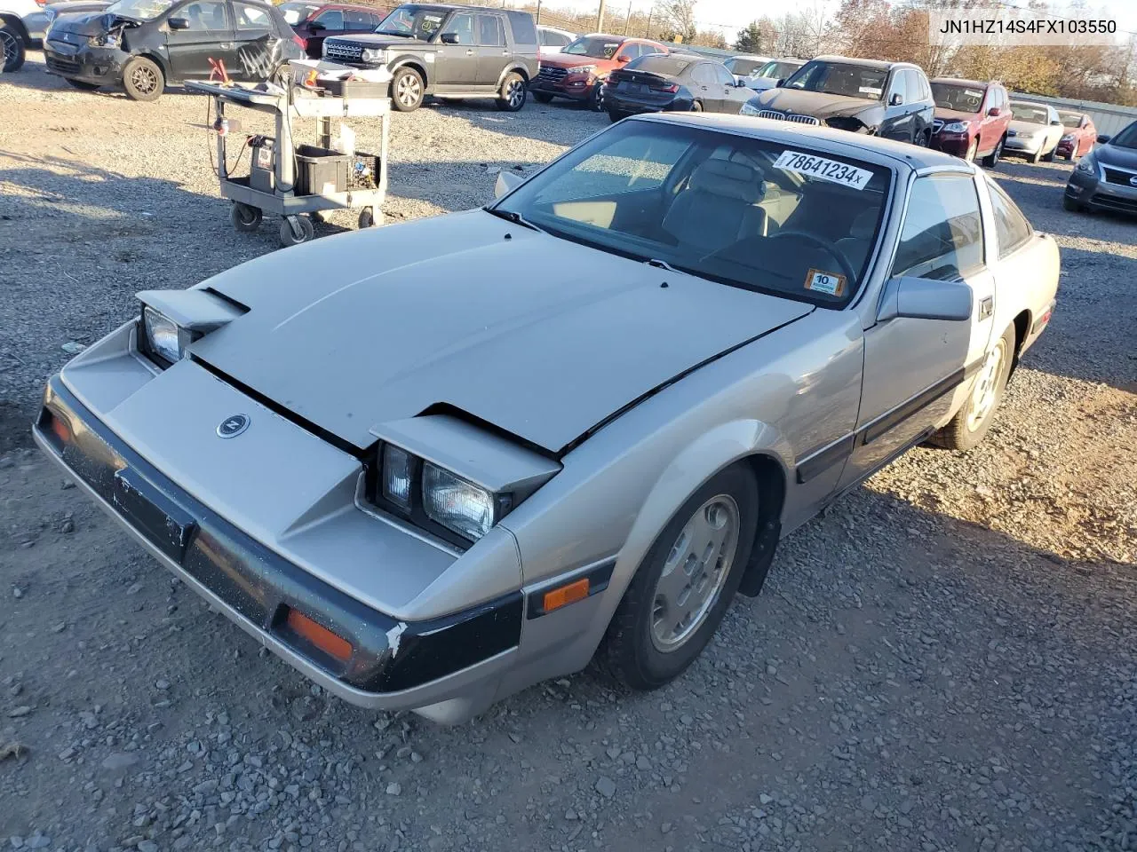 1985 Nissan 300Zx VIN: JN1HZ14S4FX103550 Lot: 78641234