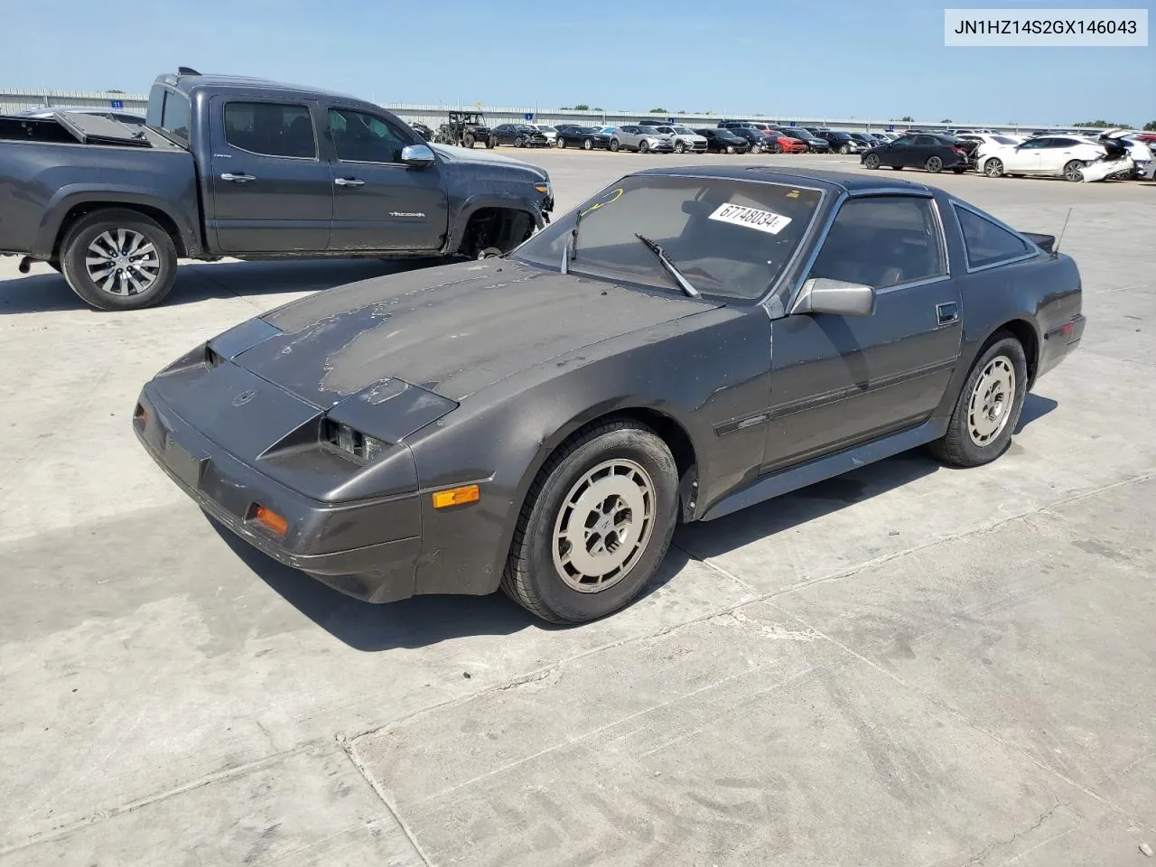 1986 Nissan 300Zx VIN: JN1HZ14S2GX146043 Lot: 67748034